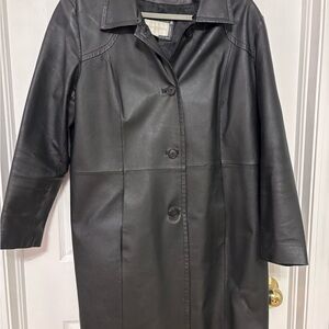 Worthington Classic Black Leather Jacket